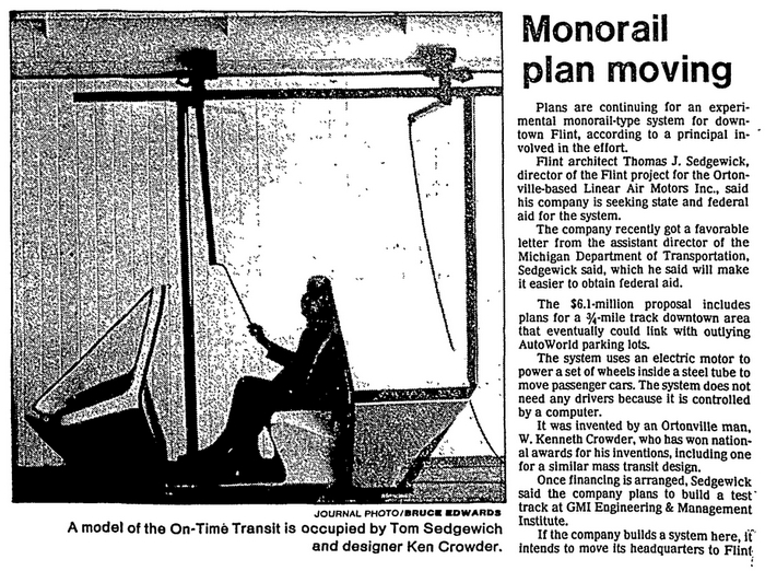 Linear Air Motors - Sept 1983 (newer photo)